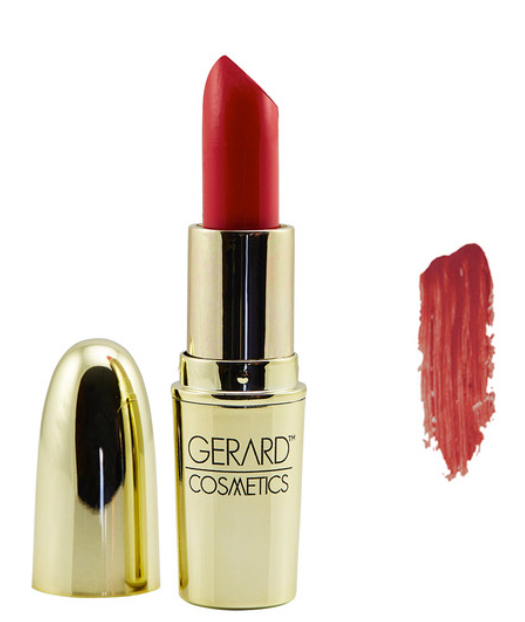 Gerard Cosmetics Gold Bullet Lipstick, Fire Engine
